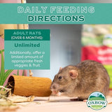 Oxbow Essentials Adult Rat Food - All Natural Adult Rat Food - Veterinarian Recommended- Made in the USA- Rich in Natural Vitamins & Minerals- No Artificial Ingredients- 20 lb.