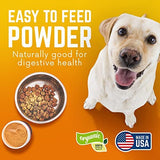 Pumpkin Powder for Dogs - Powder Pumpkin Dog Food Toppers - Rich in Fiber Supplement Helps with Gut & Digestion, Nutrient Absorption, Diarrhea, Constipation & Upset Stomach- 8.1oz- Made in USA