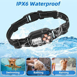 GPS Wireless Dog Fence, Pet Electric Containment System, IPX6 Waterproof/Rechargeable Collar, Beep/Vibration/Shock Correction Mode, for Dogs Over 10 Lbs