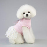 Small Dog Dress Female Tiny Puppy Clothes Girl Tutu for Dogs Dresses Harness Birthday Apparel