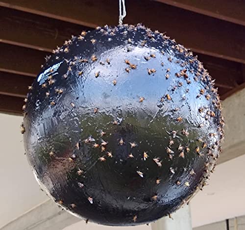 Bug Ball 3 Pack Starter Kit Complete- Odorless Eco-Friendly Biting Fly and Insect Killer with NO Pesticides or Electricity Needed, Kid and Pet Safe