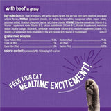 Purina Friskies Gravy Wet Cat Food Variety Pack, Meaty Bits - (Pack of 24) 5.5 oz. Cans