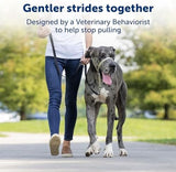 PetSafe Gentle Leader No-Pull Head Collar for Dogs, Dog Head Collar - The Ultimate Solution to Pulling, Padded Nose Loop, Quick-Snap Neck Strap, Dog Halter, Large - Black