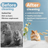 Sukh 47OZ Hamster Sand Bath - Fine Desert Sand Hamster Bedding Reptile Silica Sand Gerbil Hideout for Hamster Chinchillas Gerbil Syrian Mice Small Animals Small Pets