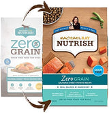 Rachael Ray Nutrish Zero Grain Dry Dog Food, Salmon & Sweet Potato Recipe, 11.5 Pounds
