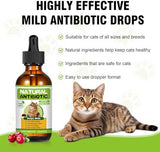 Natural Antibiotics for Cats,Cat Antibiotic,Antibiotics for Cats,Cat Multivitamin,Cat Immune Support,Supports Cat Allergy Itch Relief,Cat Supplements,Cat Allergy Support