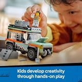 LEGO City Off-Road 4x4 Mountain Truck Toy - Building Toy Set for Kids, Boys and Girls, Ages 6+ - Fun Gift Idea for Birthdays and Holidays - with Adventurer Minifigure and Accessories - 60447