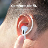 elago Ear Hooks Designed for AirPods Pro, 4 & 3 & 2 & 1, Earbuds Accessories, Anti-Slip, Ergonomic Design, Comfortable Fit [US Patent Registered]