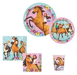 DALIYREPAL Moptrek Free Horse Pony Premium Deluxe Birthday Party Supplies Jumbo Bundle Pack for Garden Sculpture Outdoor Decoration