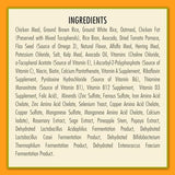 AvoDerm Natural Dry Dog Food, For Skin & Coat, Chicken & Rice Formula, 30 pounds