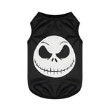 ComfyCamper Skeleton Face Cape for Dogs - Small Large XXL Tux Spooky Cosplay Halloween Costumes Christmas, M
