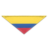 Dog Bandanas Colombia Flag Pet Bandana Scarf Triangle Bibs Kerchief Accessories for Dogs Cats