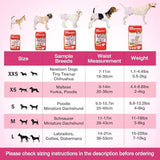 Dono Disposable Dog Diapers Female, Super Absorbent Doggie Diaper, Rapid-Dry Gel Technology Puppy Diapers, Leak-Proof Fit Cat Diapers for Doggy in Heat,Excitable Urination,Incontinence,Training