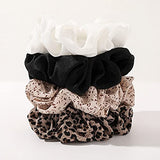 Scrunchies Hair Ties for Women Big Silk Satin Scrunchie Large Oversized Ligas Para el Cabello De Mujer Decorations Cute Jumbo Coth Ponytail Hair Scrunchy Giant Purple Hair Accessories Gift for Girls