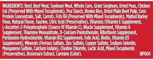 Nutrish Real Beef, Pea & Brown Rice Recipe Whole Health Blend Dry Dog Food, 14 lb. Bag, Packaging May Vary (Rachael Ray)