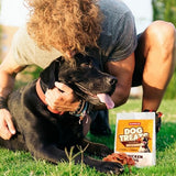 Chicken Rings Dog Treats, Natural Chicken Breast Jerky Rawhide-Free Soft Chews Healthy Dog Training Treats for Small Medium Large Breed 10.54oz
