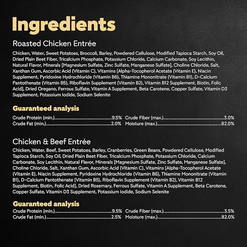Cesar Warm Bowls Wet Dog Food Variety Pack: Chicken & Beef; and Chicken Entrées, 6 Trays