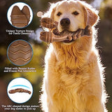 Dog Toys for Aggressive Chewers, Indestructible Toys for Large Dogs, Dog Chew Toys for Large Medium Small Breed, 3 Pack Super Chewer Toys with Tough Nylon, Gift for Dogs