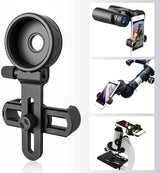 Lab Microscope Accessories Telescope Phone Stand Durable Portable Microscope Telescope Holder Universal Mount Fits