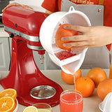 Juicer Attachment for Kitchenaid Stand Mixer with 2 Size Reamer, Citrus Juicer Attachments for Kitchen aid Accessories and attachments by InnoMoon
