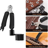 Guitar Accessories Set 10 Pieces Guitar Tool Kit Including Guitar Capo, Tuner, String Winder, Guitar Strap, Guitar Picks, Guitar Bones Pick Holder for acoustic electric guitar player