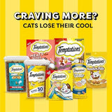Temptations Creamy Puree with Beef Liver and Cheese, Variety Pack of Lickable, Squeezable Cat Treats, 0.42 oz Pouches, 24 Count