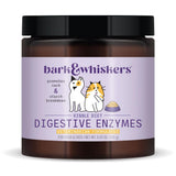Bark & Whiskers Digestive Enzymes - Supports Kibble Digestion - Veterinarian Formulated - for Dogs & Cats - Non-GMO - 4.23 oz (120 g) - 150 Scoops