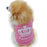 Dog Shirt for Large Dogs Outfits for Small Dogs Tiny Puppy Clothes Cute Sweatshirt Funny Pet Apparel Set of 4 Pink L