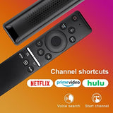 Replacement Voice Remote for Samsung-TV-Remote Control Compatible for All Samsung with Voice Function Smart Curved Frame QLED LED LCD 8K 4K TVs