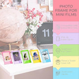 Fujifilm Instax Mini 12 Instant Camera Bundle with Fujifilm Instax Mini Instant Film Value Pack (60 Sheets) with Accessories Including Protective Case, Strap, Photo Album (Lilac Purple)