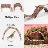 10Pcs Bearded Dragon Tank Accessories, Reptile Hammock Plants Bridge Jungle Climber Vines for Snakes Bearded Dragon Chameleon Gecko Lizard