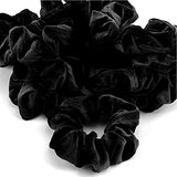 Semato 16 Pack Black Velvet Scrunchies for Hair Scrunchy Hair Ties Ropes for Women or Girls Hair Accessories