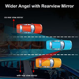 LivTee Blind Spot Car Mirror, HD Glass Frameless Convex Side Mirror Blindspot, Wide Angle Rear View Car Mirrors for Cars SUV Trucks and RVs - Car Accessories