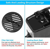160GPH 10W Submersible Water Pump Fountain Pump Ultra Quiet For Aquariums Fish Tank Pond Fountain Statuary Water Feature Hydroponics