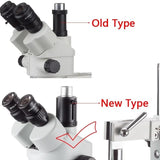 Microscope Accessories Kit 1X 0.35X 0.5X C Mount Adapter Lens Simul Adjustable Camera to Trinocular Stereo Microscope Microscope Slides (Color : 1X)