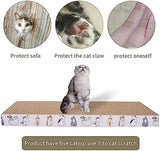 10 Packs cat Scratch pad Reversible Scratcher Cardboard for Indoor Cats Sleep Play and Grind Claws