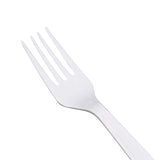 Karat U3530W 7" Poly-Wrapped Heavy-Weight Disposable Fork, White (Pack of 1000)