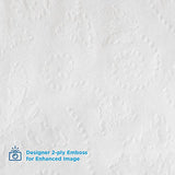 Georgia-Pacific Angel Soft ps 16880 White 2-Ply Premium Embossed Bathroom Tissue, 4.05" Length x 4.0" Width (Case of 80 Rolls, 450 Sheets Per Roll)