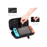 Tiny Flowers Switch Case For Nintendo Switch OLED/Switch Accessories, Cute Carry Protective Bag, Girl Travel Game Console Cases, Controller Hard Shell Holder With 20 Cartridge Slots U413
