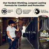 Absorbine UltraShield EX Combo 32oz Sprayer + 128oz Refill Insecticide, Kills & Repels Flies, Mosquitoes, Ticks, Fleas, Lice, Use on Horses, Dogs, Premises