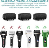 8 Pack Refill Rollers for Electric Foot Callus Remover, Replacement Rollers Heads Foot Care Pedicure Tools, 3 Pack Extra Coarse, 3 Regular Coarse, 2 Gentle Coarse Refill Rollers for Electric Foot File