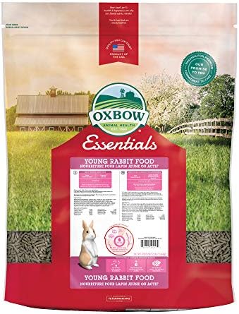 Oxbow Essentials Young Rabbit Food - All Natural Rabbit Pellets - 25 lb.