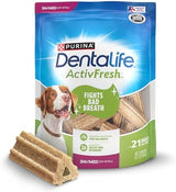 DentaLife ActivFresh Dog Chews for Small and Medium Dogs 20-40 lbs., Dental Chews to Freshen Breath, Chicken Flavor, 15.5 oz., 21 Chews - 21 ct. Pouch