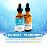 1NESS Chlorine Dioxide Kit 2 Part Liquid Classic 1:1 Set Citric Acid 50% : Sodium Solution (1x 4oz Solution A + 1x 4oz Solution B)