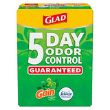Glad ForceFlex Tall Kitchen 13 Gallon Trash Bag With Odor Shield, Gain Original Scent (120 count)