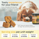 Flea and Tick Prevention for Dogs - Dog Flea Treatment Chews - Immune Support Flea and Tick Chewables for Dogs - Dog Flea & Tick Control Supplement - All Breeds & Ages - Vet Formulated - Soft Treats