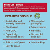 Naturally Fresh Cat Litter Made From Walnut Shells, Unscented, Multi-Cat, Upcycled, Low Dust, Sustainable, 26 Lbs
