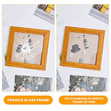 Zonon Clear Polycarbonate Sheets Plastic Sheet Thin Rigid Shatter Resistant Plastic Panel for DIY Crafts Document Picture Frames(5 Pcs,8 x 10 x 0.04 Inch)