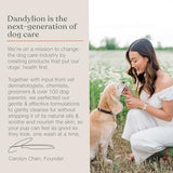 Dandylion Clean Paws No-Rinse Foaming Cleanser Refill – Gentle, Fragrance-Free, pH-Balanced for Dogs, 10 fl oz