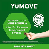 Dog Joint Supplement, Hip and Joint Supplement for Dogs with Glucosamine, Hyaluronic Acid, and Green Lipped Mussel and Omegas, Relief for Dog Hip and Joint Aches and Stiffness, by YuMOVE - 300 Bites